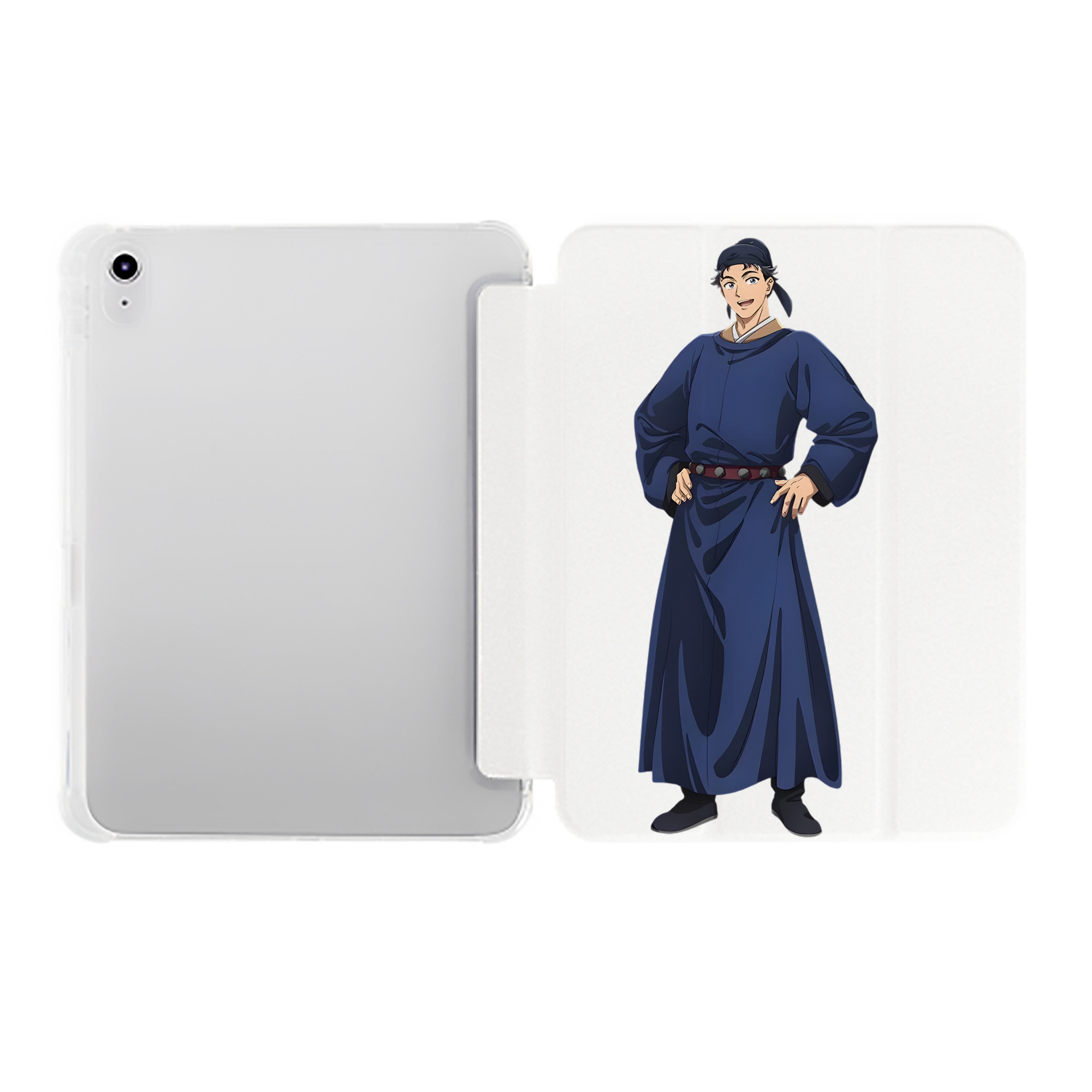 （画像用） 薬屋のひとりごと The Apothecary Diaries IPad ケース ペン収納付き 三つ折りスタンド PUレザー×シリコン 対応機種9.5/10.5/10.9インチ